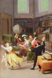 Alegoría del Amor y la Ignorancia, la Sabiduría y el Conocimiento